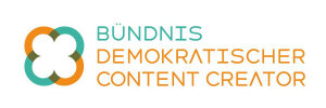 Logo: Bündnis demokratischer Content Creator (BdCC)